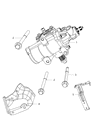 Diagram for Ram 3500 Rack And Pinion - 52122330AF