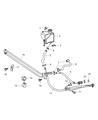 Diagram for 2008 Dodge Sprinter 2500 Power Steering Hose - 68006678AA