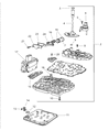 Diagram for 1997 Dodge Intrepid Valve Body - R4864780AB