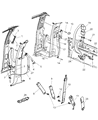 Diagram for 2008 Dodge Ram 5500 Seat Belt - 5GW281J3AA