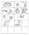 Diagram for Dodge Ram 2500 Door Lock Switch - 56021912AB