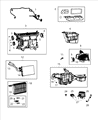 Diagram for Dodge Evaporator - 68385097AB