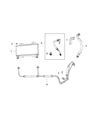 Diagram for 2008 Dodge Viper Power Steering Hose - 5181395AA