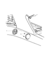 Diagram for Dodge Fuel Door - 68250120AA