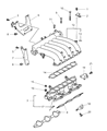 Diagram for Dodge Avenger Intake Manifold - MD333780