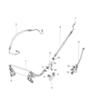 Diagram for Ram 4500 Power Steering Hose - 68143663AE