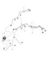 Diagram for 2013 Ram 1500 A/C Hose - 52014613AB