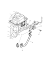 Diagram for Dodge Stratus EGR Valve - 4287821