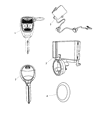 Diagram for Jeep Transmitter - 5026070AN