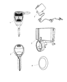 Diagram for Jeep Wrangler Transmitter - 5026070AN