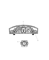 Diagram for 2011 Chrysler 300 Speedometer - 68038338AF