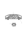 Diagram for 2011 Chrysler 300 Instrument Cluster - 68330917AA