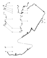 Diagram for Mopar Brake Proportioning Valve - 68001902AA