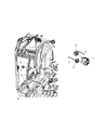 Diagram for 2008 Dodge Grand Caravan Fuel Filler Neck - 4880680AF