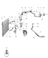 Diagram for 2010 Dodge Journey A/C Hose - 5058536AB