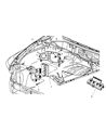 Diagram for 2009 Dodge Ram 1500 Engine Control Module - RL150389AF