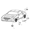 Diagram for Chrysler Blower Control Switches - 5142539AA