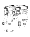 Diagram for Ram 4500 Ignition Switch - 1UW38DX9AC