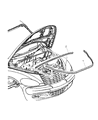 Diagram for 2002 Chrysler PT Cruiser Weather Strip - 4724930AB