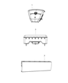 Diagram for 2014 Dodge Journey Air Bag - 68083483AH