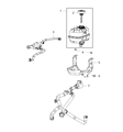 Diagram for Jeep Wrangler Coolant Reservoir - 68364312AC