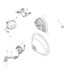 Diagram for 2005 Dodge Sprinter 2500 Air Bag - 1AR08CSSAA