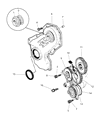 Diagram for 2001 Jeep Cherokee Vacuum Pump - 5003716AB