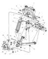 Diagram for Dodge Alignment Bolt - 6036468AA