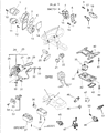 Diagram for 1999 Dodge Avenger Wiper Switch - MR277928