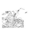 Diagram for 2007 Dodge Caliber Shift Cable - 5273360AD