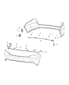 Diagram for Jeep Grand Cherokee Parking Assist Distance Sensor - 68411136AC