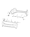 Diagram for 2019 Dodge Durango Parking Assist Distance Sensor - 68411136AC