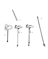 Diagram for Dodge Dart Antenna - 5091972AB