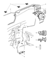 Diagram for 2008 Jeep Grand Cherokee Hydraulic Hose - 5290657AA