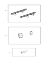 Diagram for Jeep Wrangler Tail Pipe - 82208439AD