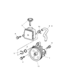 Diagram for Chrysler Crossfire Power Steering Pump - 5097051AA