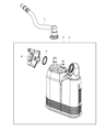 Diagram for Jeep Vapor Canister - 68322223AD