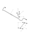 Diagram for Dodge Charger Sway Bar Kit - 4782871AB