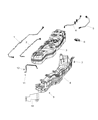 Diagram for 2020 Jeep Gladiator Fuel Tank Skid Plate - 68332308AA