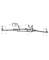Diagram for 2007 Chrysler Pacifica Rack And Pinion - 4809964AB