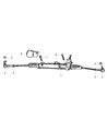 Diagram for 2007 Chrysler Pacifica Steering Gear Box - 4809964AB