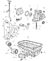 Diagram for Chrysler Dipstick Tube - 4777964AB