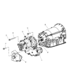 Diagram for Chrysler Transfer Case - 4591953AE