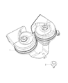 Diagram for 2019 Dodge Journey Horn - 68406303AA