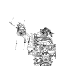 Diagram for Jeep Liberty A/C Clutch - 68057094AA