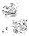 Diagram for Jeep Wrangler A/C Compressor - 55111401AC