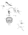 Diagram for 2014 Ram ProMaster 2500 Spare Wheel - 4725986AA