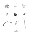 Diagram for Ram Coolant Temperature Sensor - 68098532AA