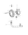 Diagram for Dodge Caravan Water Pump - 4781157AA