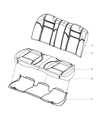 Diagram for 2014 Dodge Charger Seat Cover - 1YE03DX9AA